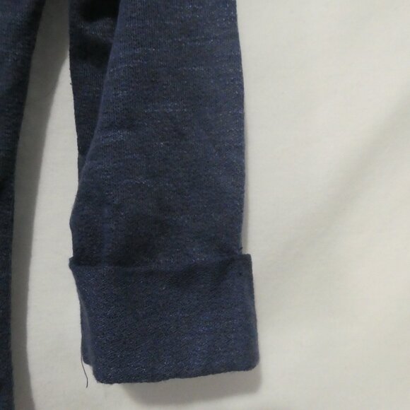 XHILARATION | xs - extra small | Navy Blue 3/4 Sleeve Top with Anchor Design - Picture 15 of 16